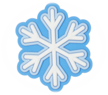 Jibbitz для сабо Crocs джиббітс Snowflake (Сніжинка), ціна 140 грн -  Prom.ua (ID#1247889889)